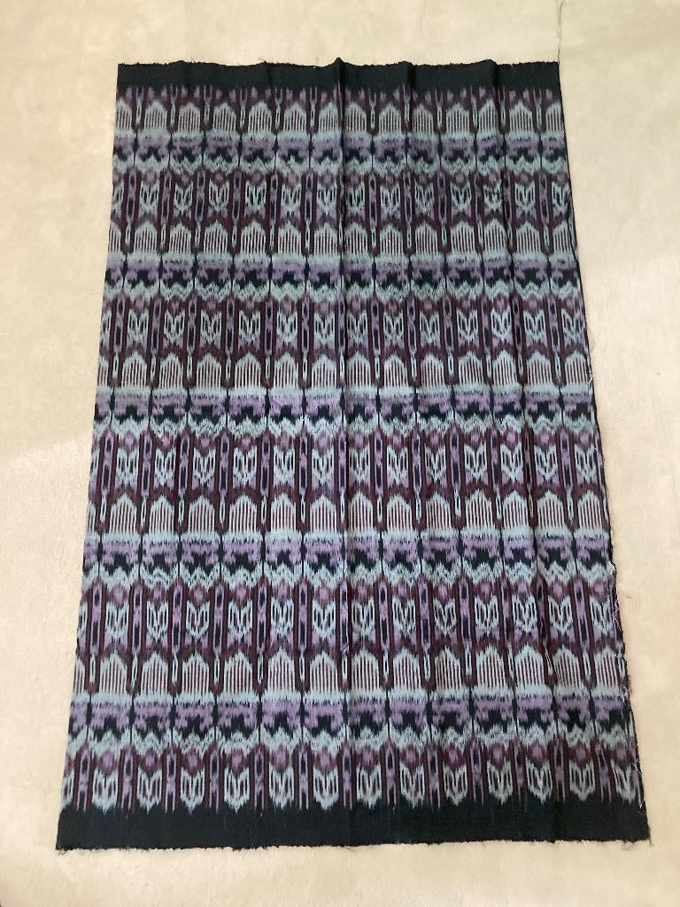 ikat lap 118 x 300 cm, Hobby en Vrije tijd, Stoffen en Lappen, Overige kleuren, Ophalen of Verzenden, 30 tot 120 cm, Katoen
