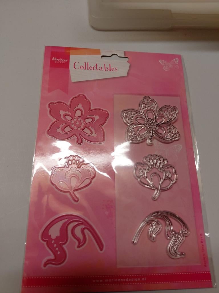 Stempel en snijmal marianne degsin, Ophalen of Verzenden, Nieuw, Clearstamp