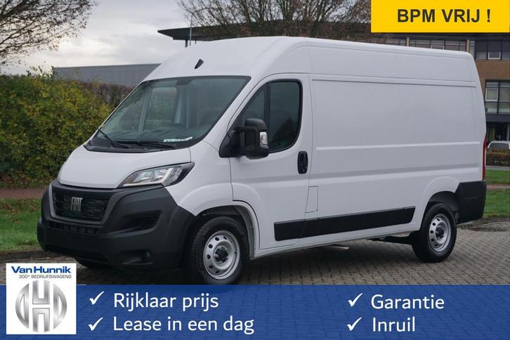 Fiat Ducato Maxi 35 2.2 140PK Automaat L2H2 BPM VRIJ! 10" Na, Auto's, Bestelauto's, Bedrijf, Te koop, ABS, Achteruitrijcamera