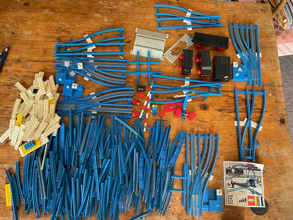 Grote hoeveelheid vintage lego trein, Kinderen en Baby's, Speelgoed | Duplo en Lego, Ophalen of Verzenden, Gebruikt, Lego