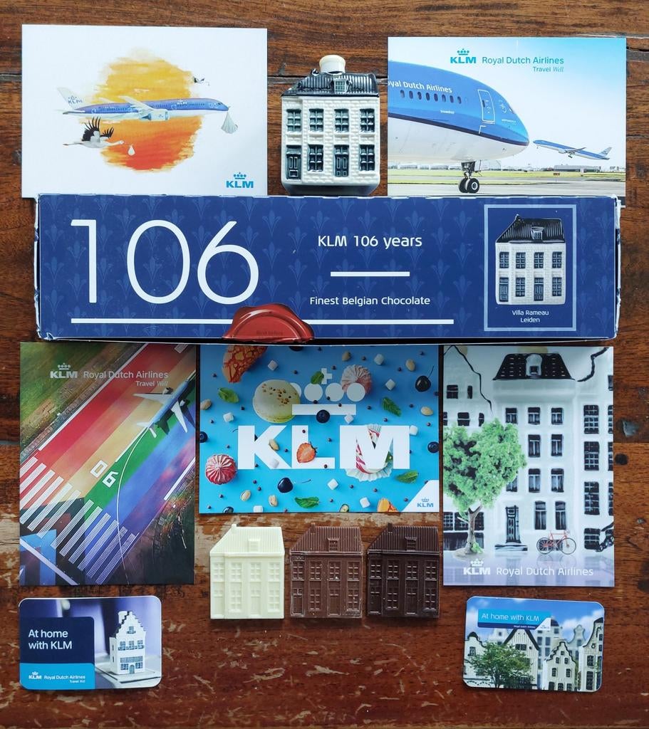 KLM huisje 106, 2026 versie, vers van boord met veel extra's, Ophalen of Verzenden, Nieuw, Paleis of Waag, Gevuld