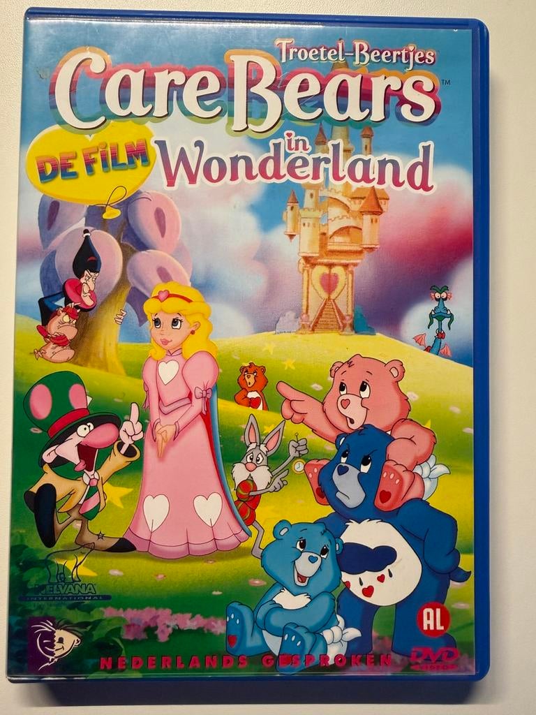 The Care Bears Adventure in Wonderland (1987) DVD | Actie 5=, Cd's en Dvd's, Alle leeftijden, Ophalen of Verzenden, Zo goed als nieuw