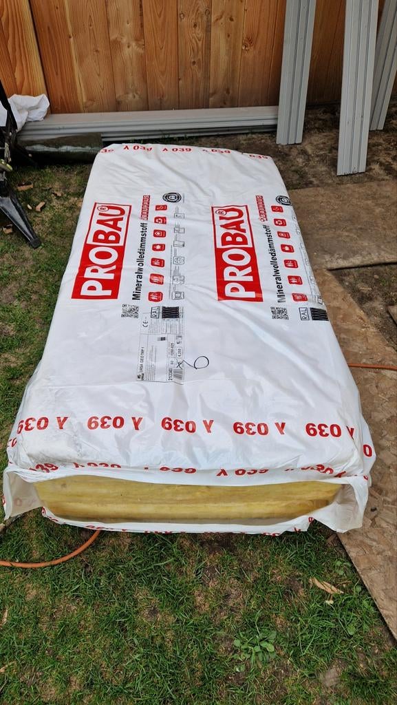 Isolatie glaswol platen 6cm dik - URSA GEO TWP 1, Ophalen, Dakisolatie, 4 tot 8 cm, Nieuw