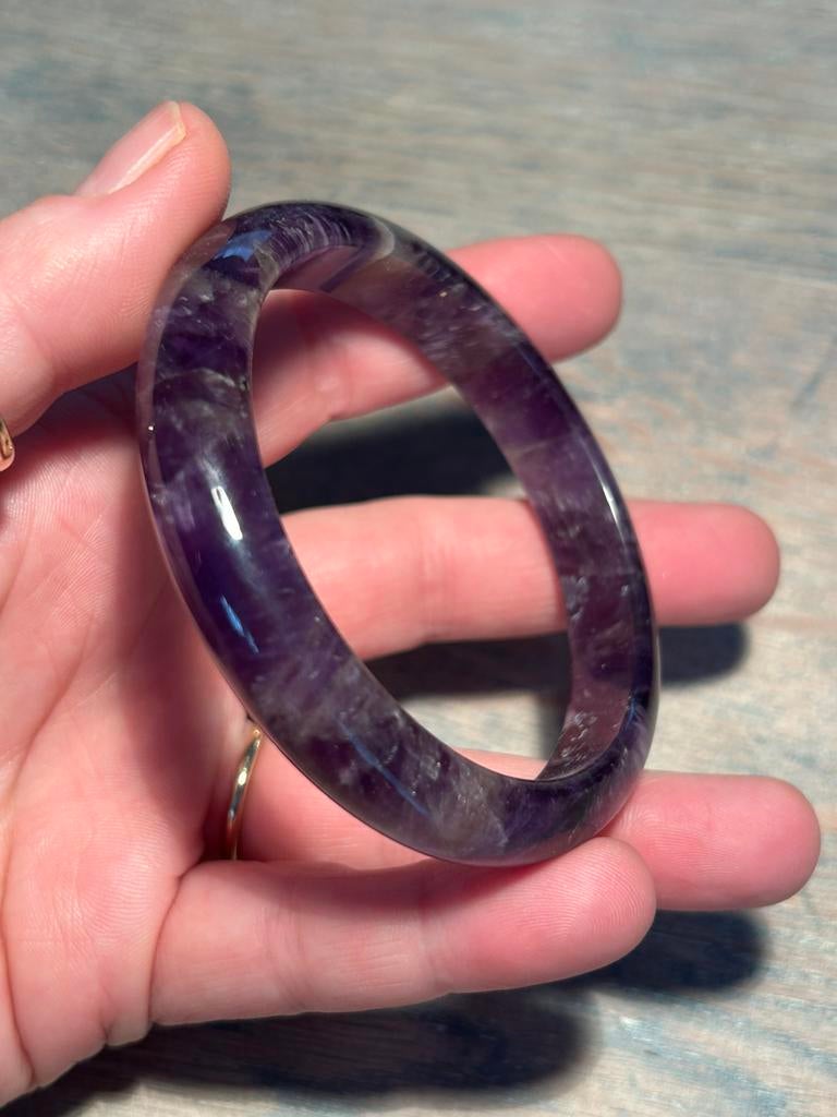 Amethist, Verzenden, Zo goed als nieuw, Paars, Overige materialen