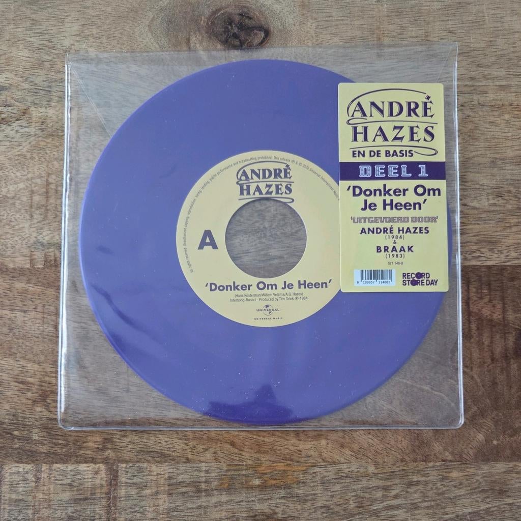 Single Andre Hazes donker om je heen 7" vinyl RSD 2026, Cd's en Dvd's, Ophalen of Verzenden, Nieuw in verpakking, 7 inch, Nederlandstalig