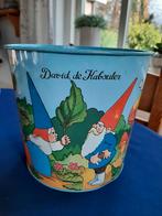 Zeldzame vintage David de kabouter prullenbak, Ophalen of Verzenden, Gebruikt