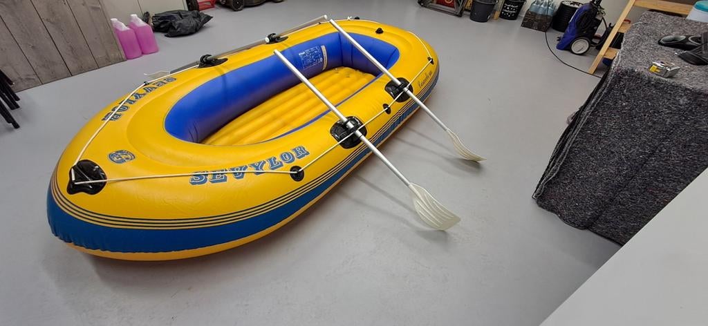 Sevylor Caravelle K85 rubberboot met peddels, Watersport en Boten, Peddels, Ophalen of Verzenden