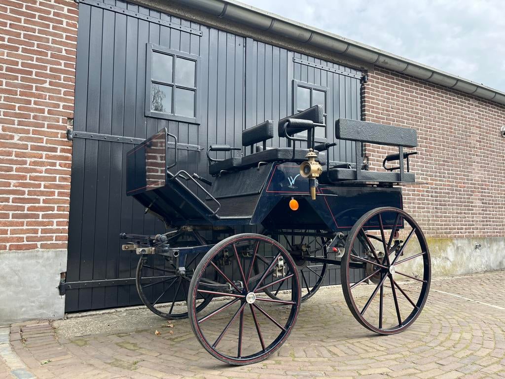 Presentatie / men rijtuig, Dieren en Toebehoren, Rijtuigen en Koetsen, Gebruikt, Wagonette, Paard