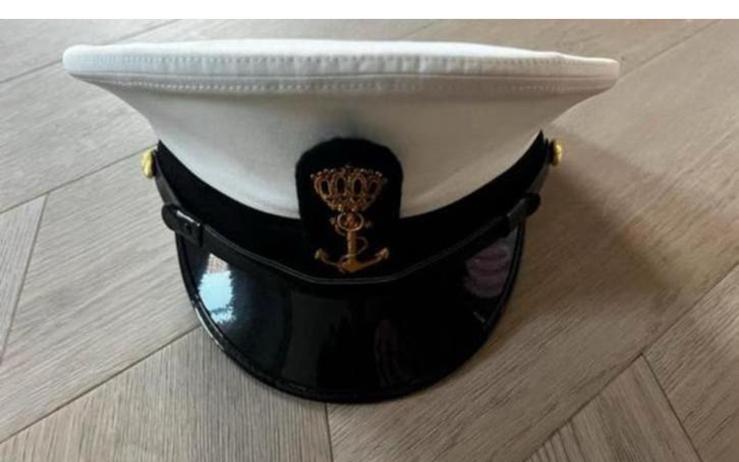 Officierspet van de Koninklijke Marine., Verzamelen, Militaria | Algemeen, Ophalen of Verzenden, Marine, Nederland, Kleding of Schoenen