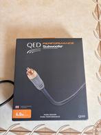 QED Performance Subwoofer Interconnect Kabel - 6 meter, Audio, Tv en Foto, Audiokabels en Televisiekabels, Ophalen of Verzenden