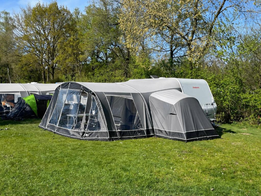 Dethleffs C'joy| Unico tenten |Fietsendragers| Mover!, Caravans en Kamperen, Dwarsbed, Treinzit, 750 - 1000 kg, Particulier