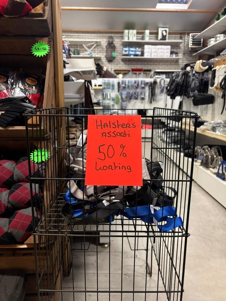 SALE! Diverse halsteraanbiedingen!, Ophalen, Nieuw, Overige soorten