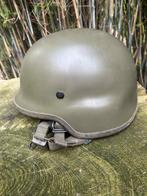 Belgische kogelwerende helm, Verzamelen, Militaria | Algemeen, Ophalen of Verzenden, Landmacht, Overige gebieden, Helm of Baret