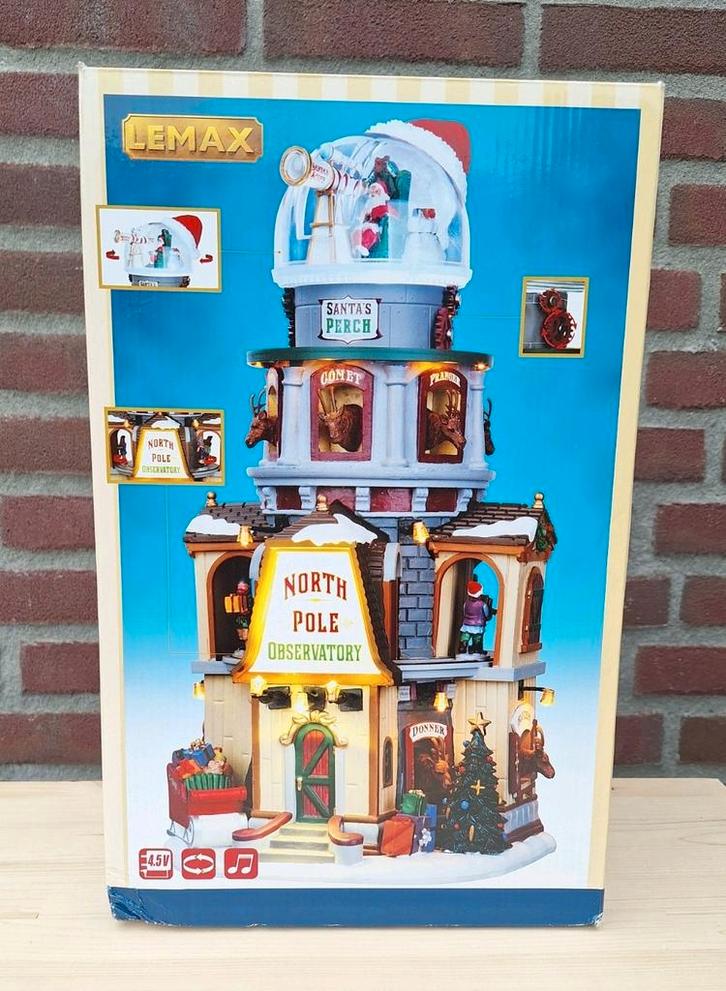 Lemax "North Pole Observatory" #65132 Retired, Diversen, Kerst, Zo goed als nieuw, Ophalen of Verzenden