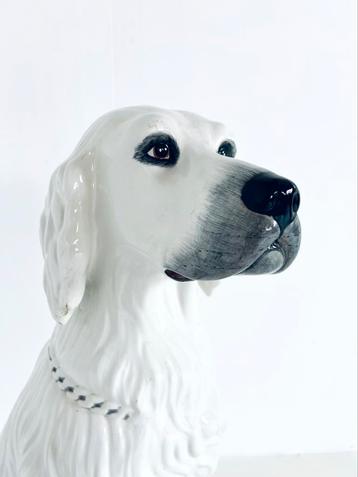 Vintage keramieken Engelse Setter, Italië jaren ‘60 beschikbaar voor biedingen