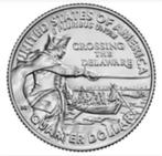 Amerika - 25 cent 2021 - Crossing the Delaware - Unc., Verzenden, Noord-Amerika, Losse munt
