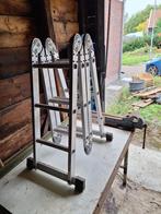 Multifunctionele ladder/trap, Doe-het-zelf en Verbouw, Ladders en Trappen, Gebruikt, Ophalen of Verzenden, Ladder, Opvouwbaar of Inschuifbaar