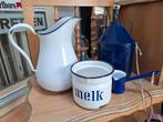 Set van vier emaille vintage keuken, Ophalen