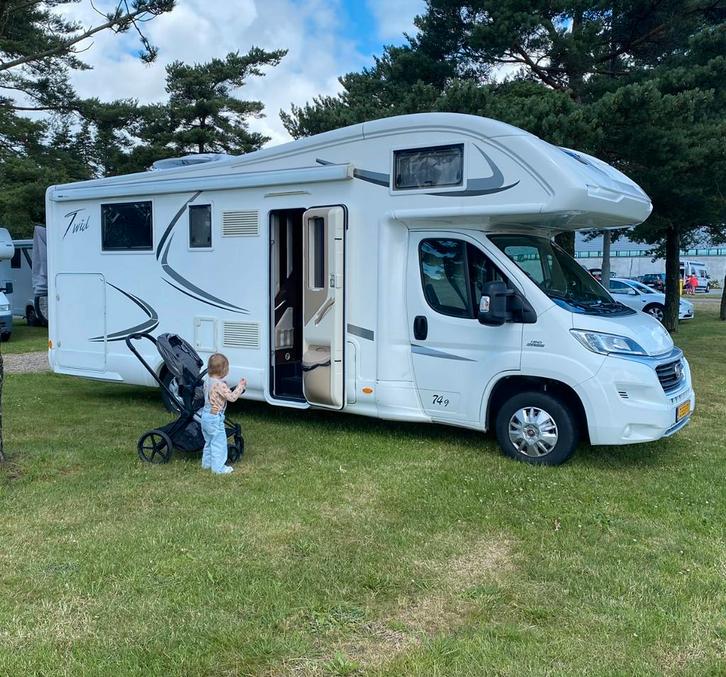 Mc Louis Twid 74G alkoof camper, Caravans en Kamperen, Campers, Particulier, tot en met 4, Alkoof, McLouis, Fiat, Diesel, Handgeschakeld