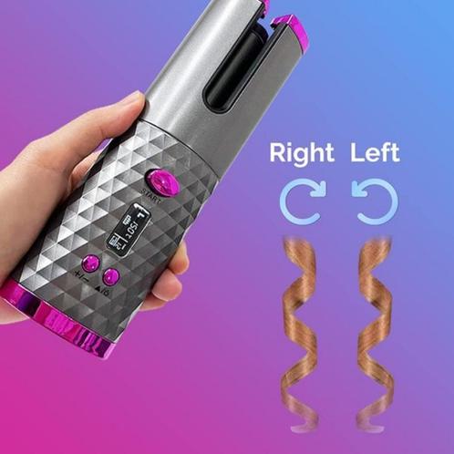 Automatic Magic Hair Curler - Roterend - Draadloos, Sieraden, Tassen en Uiterlijk, Uiterlijk | Haarverzorging, Nieuw, Krultang of Stijltang