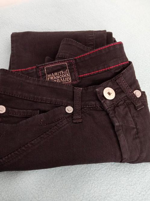 Le Jean de Marithe et François Girbaud mt D 40 taille 90 cm, Kleding | Dames, Broeken en Pantalons, Gedragen, Maat 38/40 (M), Zwart