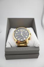 Guess GW0900G3 Analoog Heren Horloge Goud Kleurig, Ophalen of Verzenden, Gebruikt, Zwart, Android