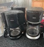Te koop 3 Philips + 1 AEG filter koffiezetapparaten, Ophalen, Gebruikt, Koffiemachine
