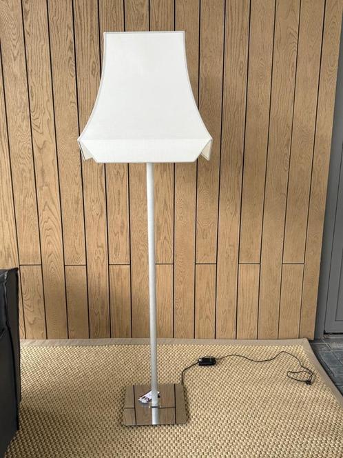 Vloerlamp 'Cloche "  Merk Contardi, Huis en Inrichting, Lampen | Vloerlampen, Zo goed als nieuw, 150 tot 200 cm, Metaal, Stof