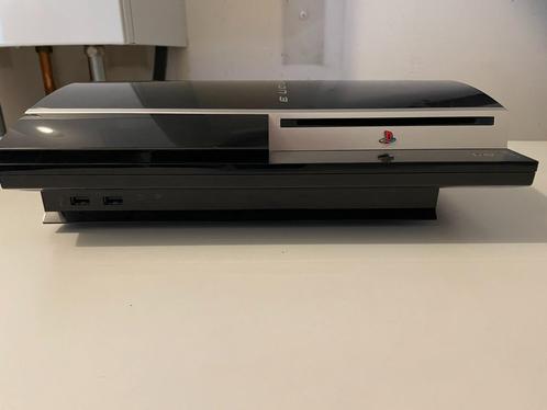 PS3 met diverse spellen, Spelcomputers en Games, Spelcomputers | Sony PlayStation 3, Gebruikt, Phat, 80 GB, Zonder controller