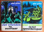 2x Piet Prins: Vier vrienden ( met stofomslag ), Boeken, Ophalen of Verzenden, Gelezen