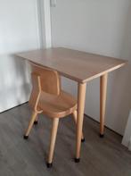 Vintage tafeltje en stoeltje kleuter setje, Ophalen, Gebruikt, Tafel(s) en Stoel(en)