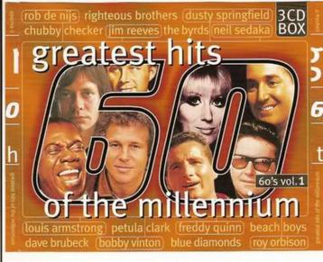 Greatest 60's hits of the Millenium - 3 cd's beschikbaar voor biedingen