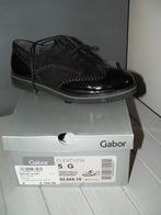 Gabor zwarte lage brogue veterschoenen met mini stud maat 5G, Zwart, Gabor, Nieuw, Ophalen of Verzenden