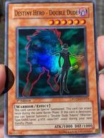 Yu-Gi-Oh! Destiny HERO - Double Dude POTD 1st Edition !, Verzenden, Zo goed als nieuw, Losse kaart, Foil