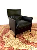 Molteni Vivette fauteuil, Huis en Inrichting, Fauteuils, Ophalen, 75 tot 100 cm, Leer, 50 tot 75 cm