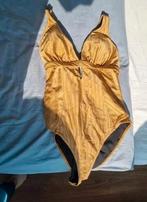 Beachwave badpak goud maat XL dames, Ophalen of Verzenden, Zo goed als nieuw, Overige kleuren, Badpak