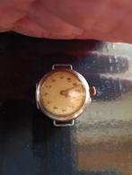 Heel mooi oud zilver en verguld dames zakhorloge werkend, Ophalen of Verzenden, Zilver