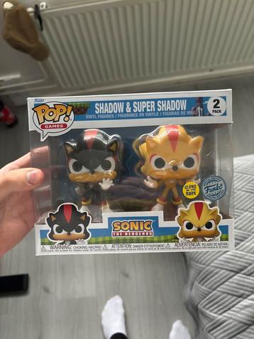 Funko Pop! Games: Shadow & Super Shadow (2-Pack) beschikbaar voor biedingen
