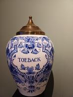 tabakpot delft blauw porcelijn, Antiek en Kunst, Ophalen of Verzenden