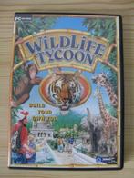 "Wildlife Tycoon, build your own Zoo"; op CD-Rom voor PC, Spelcomputers en Games, Games | Pc, Vanaf 3 jaar, Ophalen of Verzenden