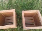 Nieuwe plantenbakken. Met composiet planken. 3 stuks, Tuin en Terras, Bloembakken en Plantenbakken, Ophalen, Nieuw, Rechthoekig