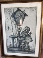 Schilderijtje hummeltje, Ophalen of Verzenden