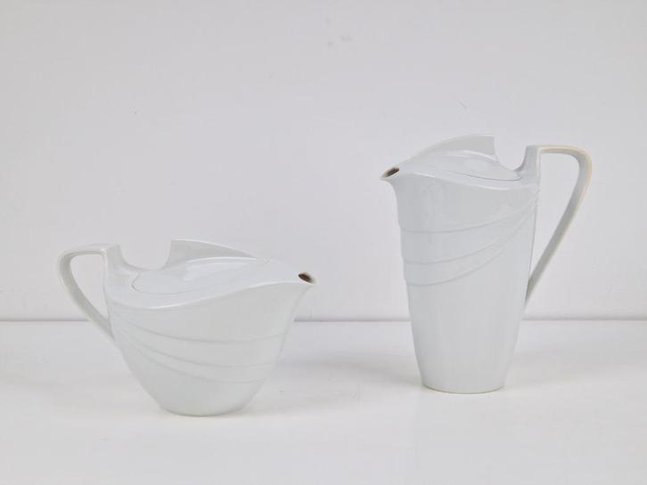 Maxim's de Paris koffiepot theepot Hutschenreuther ‘80, Huis en Inrichting, Keuken | Servies, Zo goed als nieuw, Overige typen
