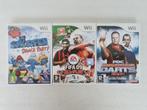 Lot van 3 Wii games, Spelcomputers en Games, Games | Nintendo Wii, Gebruikt, Ophalen of Verzenden, Sport, 3 spelers of meer