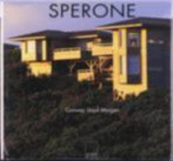 Sperone by conway lloyd morgan and richard bryant, Boeken, Kunst en Cultuur | Architectuur, Zo goed als nieuw, Architectuur algemeen