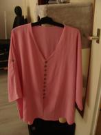 Te koop rose shirt met driekwart mouwen maat XL, Maat 46/48 (XL) of groter, Nieuw, Ophalen of Verzenden, Korte mouw