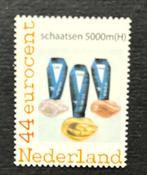 persoonlijke postzegel Schaatsen 5000m Heren, Postzegels en Munten, Postzegels | Nederland, Na 1940, Verzenden, Postfris
