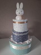 Nijntje en Boris luiertaart drielaags groen, Ophalen of Verzenden, Nieuw, Kraamcadeau