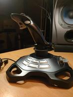 Logitech Force 3D Pro Feedback Gaming Joystick F3D, Ophalen of Verzenden, Zo goed als nieuw, Logitech