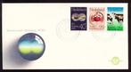 Nederland FDC E133 Zonder Adres, Koeien 1974, Ophalen of Verzenden, Onbeschreven, Nederland